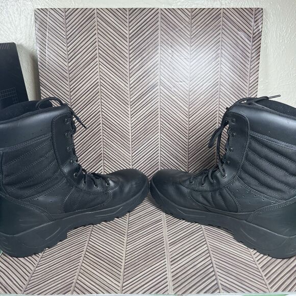Law Pro 8” Dispatch Duty 2.0 Black Leather Police Combat Boots Men’s Size 12 main image 6